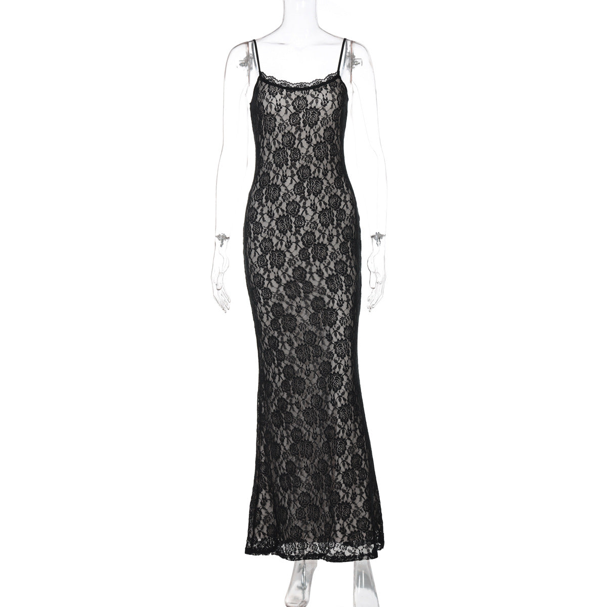 Robe à bretelles fines