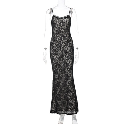 Robe à bretelles fines