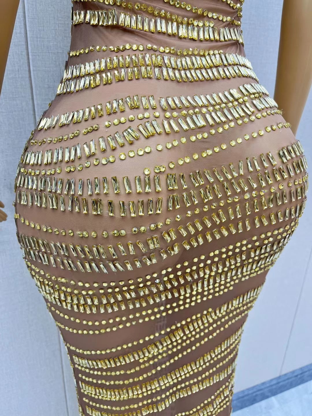 Shiny Evening Party Dress – Women - Shé Hauté
