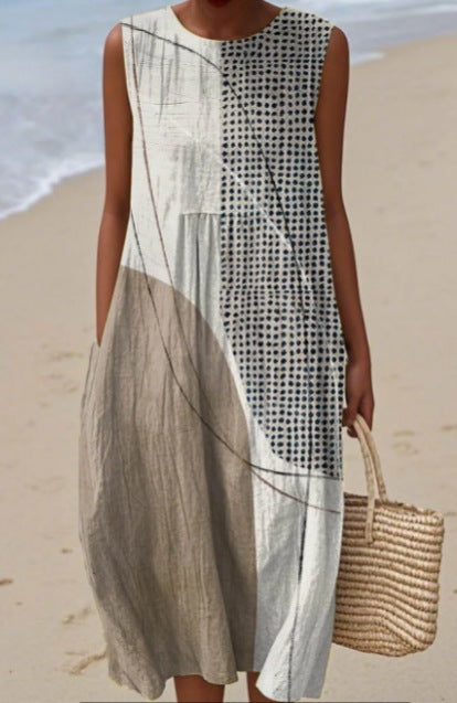 Robe imprimée chic