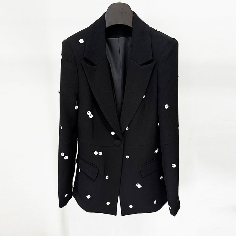 Sequin Blazer Suit