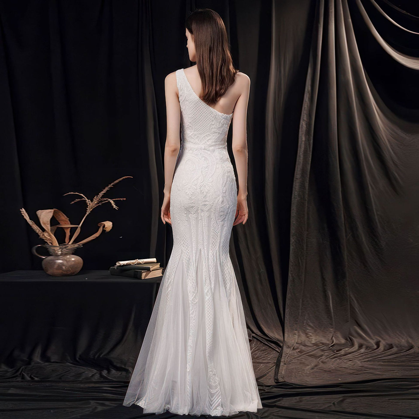 Luxury Slim Fishtail Gown – Women - Shé Hauté
