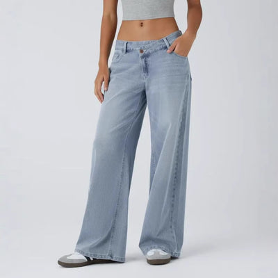 European & American Style Straight Jeans - Shé Hauté