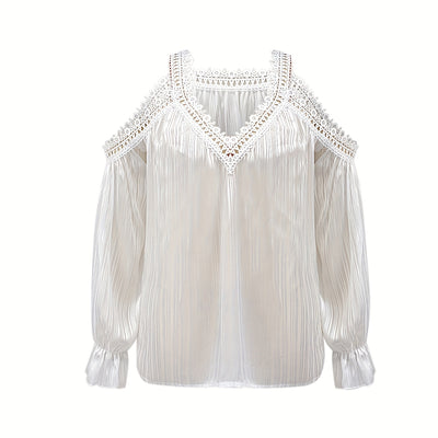 Chemise ample en dentelle