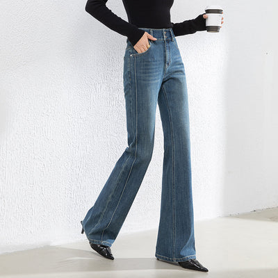 Pantalons évasés coréens