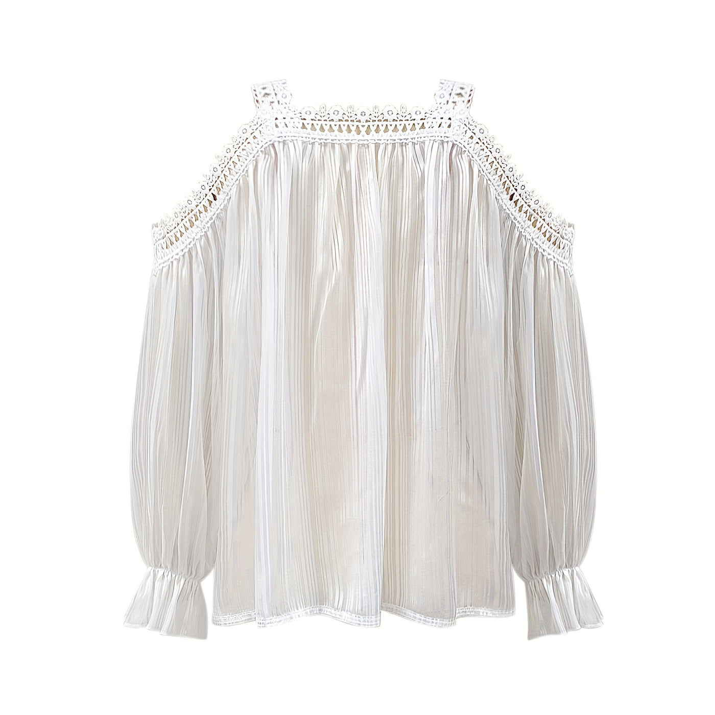 Chemise ample en dentelle
