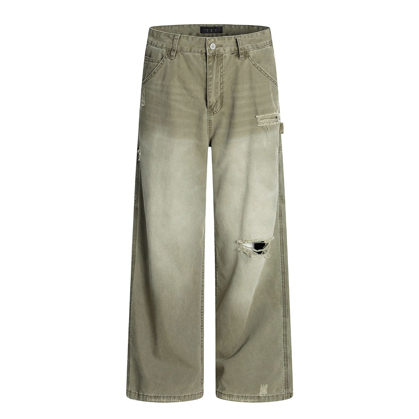American Retro Tattered Jeans Jeans - Shé Hauté