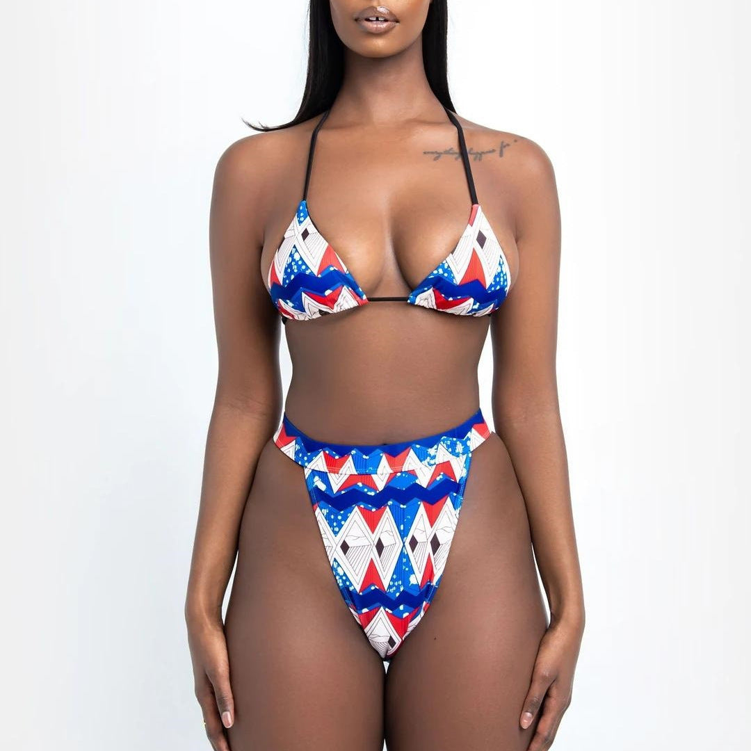 Blouse split swimsuit bikini - Shé Hauté