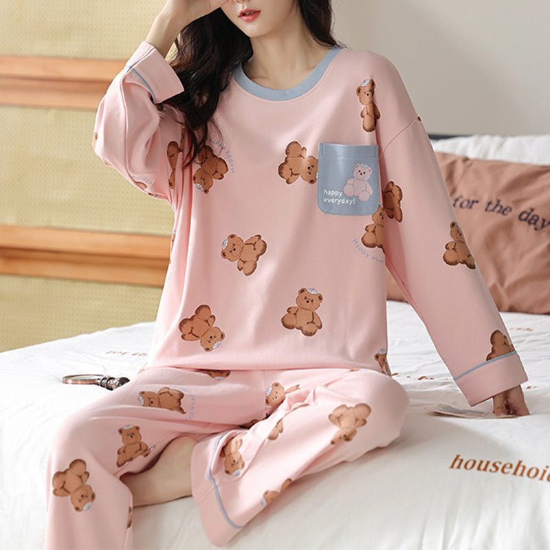 Printed Pajama Set