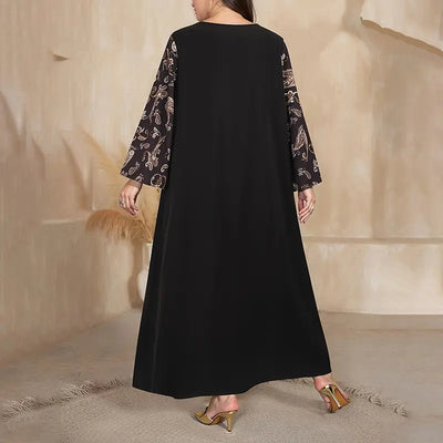 Plus Size Floral Maxi Shé Hauté