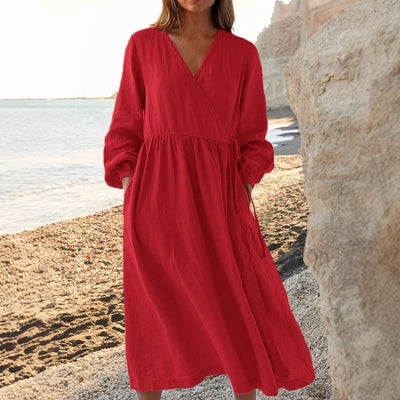 Cotton Linen Dress