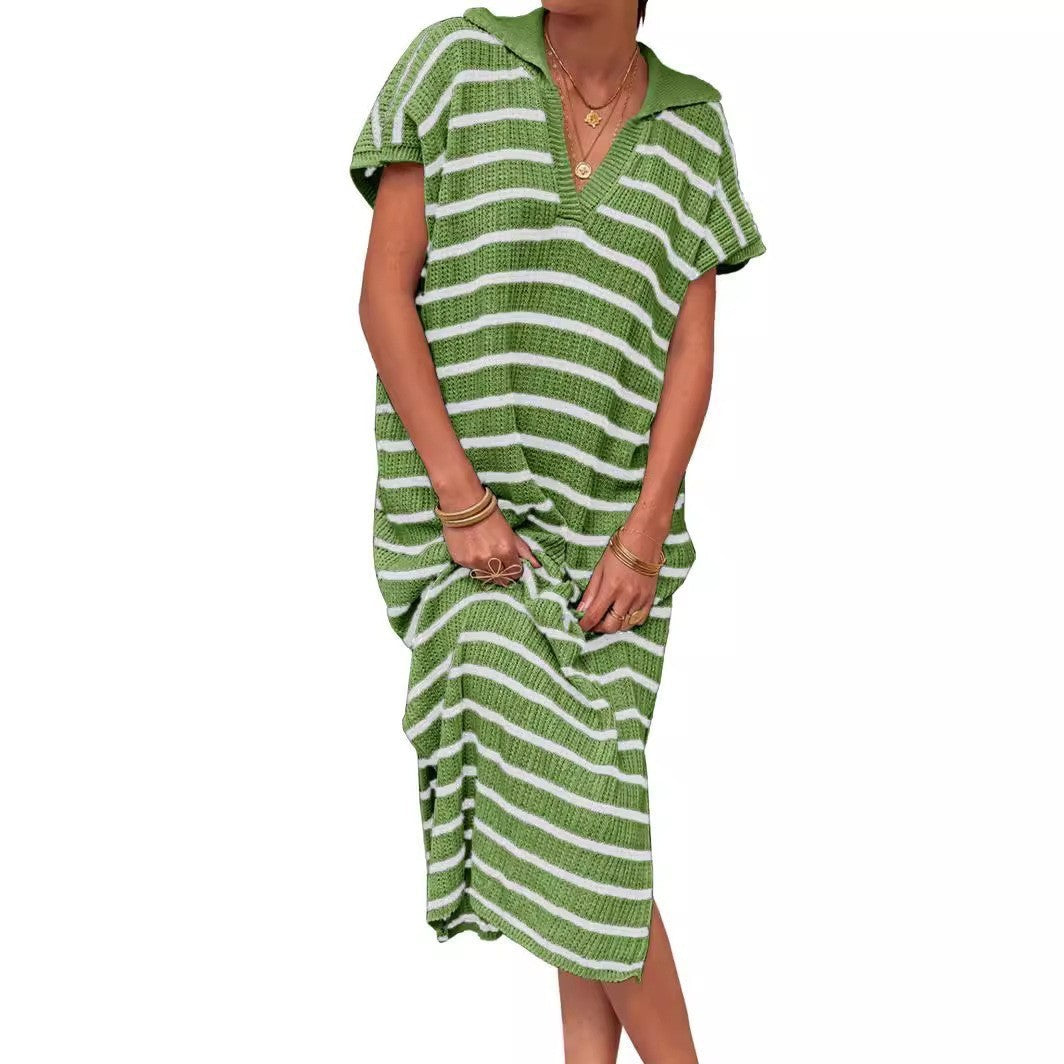 Robe pull fendue