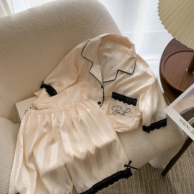 Pyjama d'été en soie