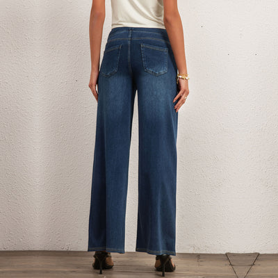 Denim à jambes larges