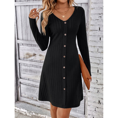 Robe longue coupe slim