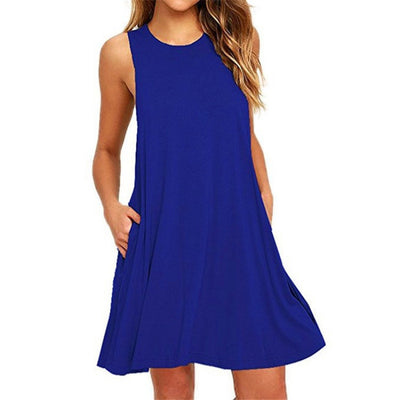 Robe gilet à poches 