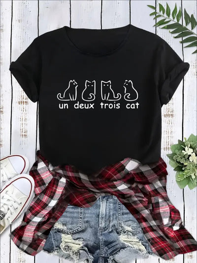 Casual Cat Top