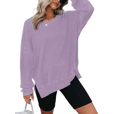 Women's Waffle Knit Sweatshirt