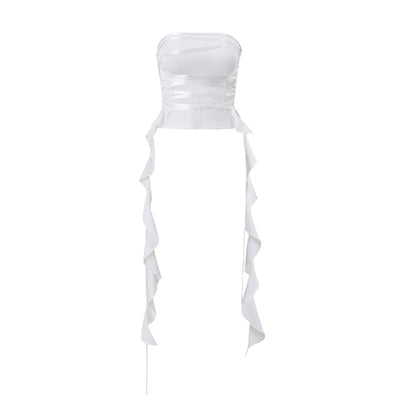 Slim Fit Lace-Up Top