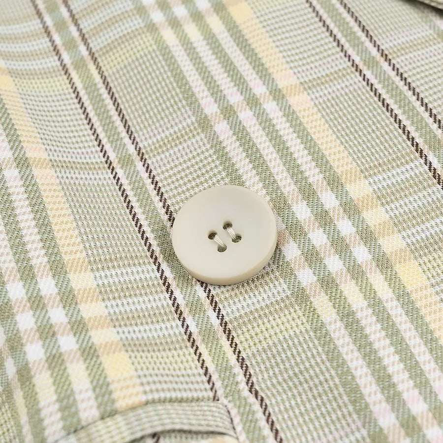 Blazer à carreaux