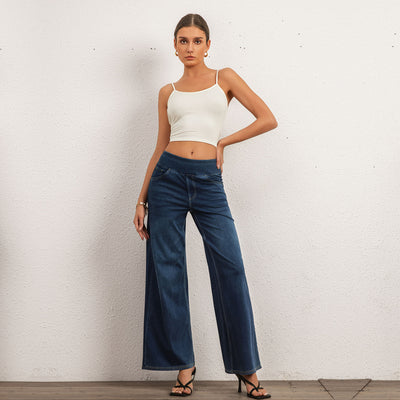 Denim à jambes larges