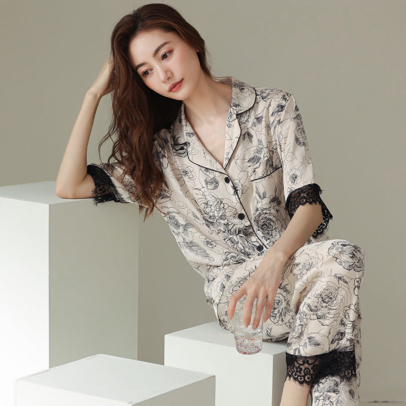 Ensemble pyjama en soie