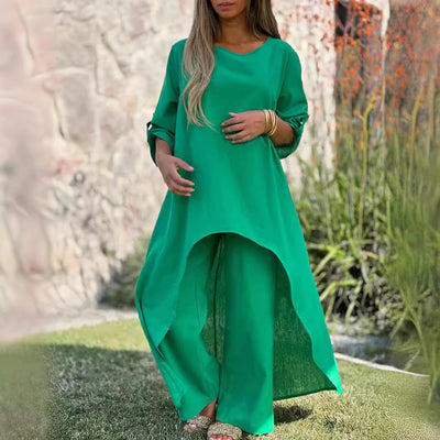 Plus Size Linen Set