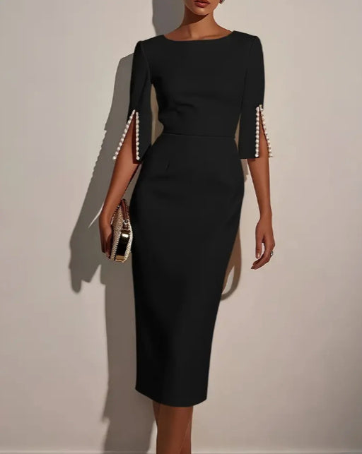 Robe fendue chic
