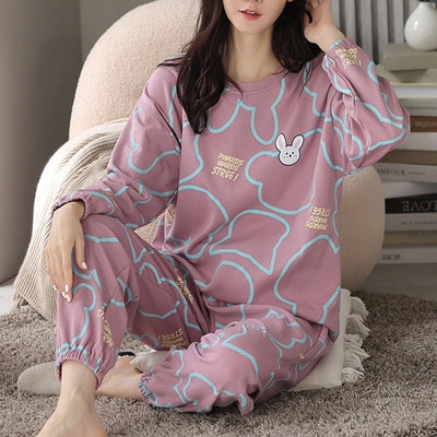 Printed Pajama Set