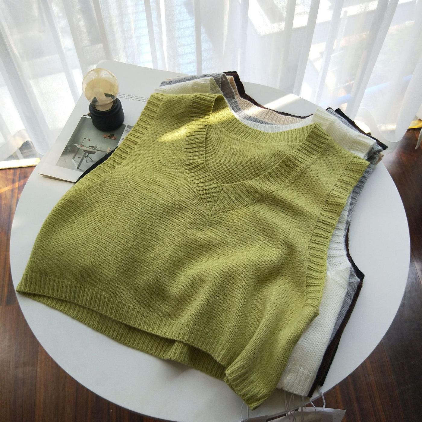 Women's Retro Knit Vest
