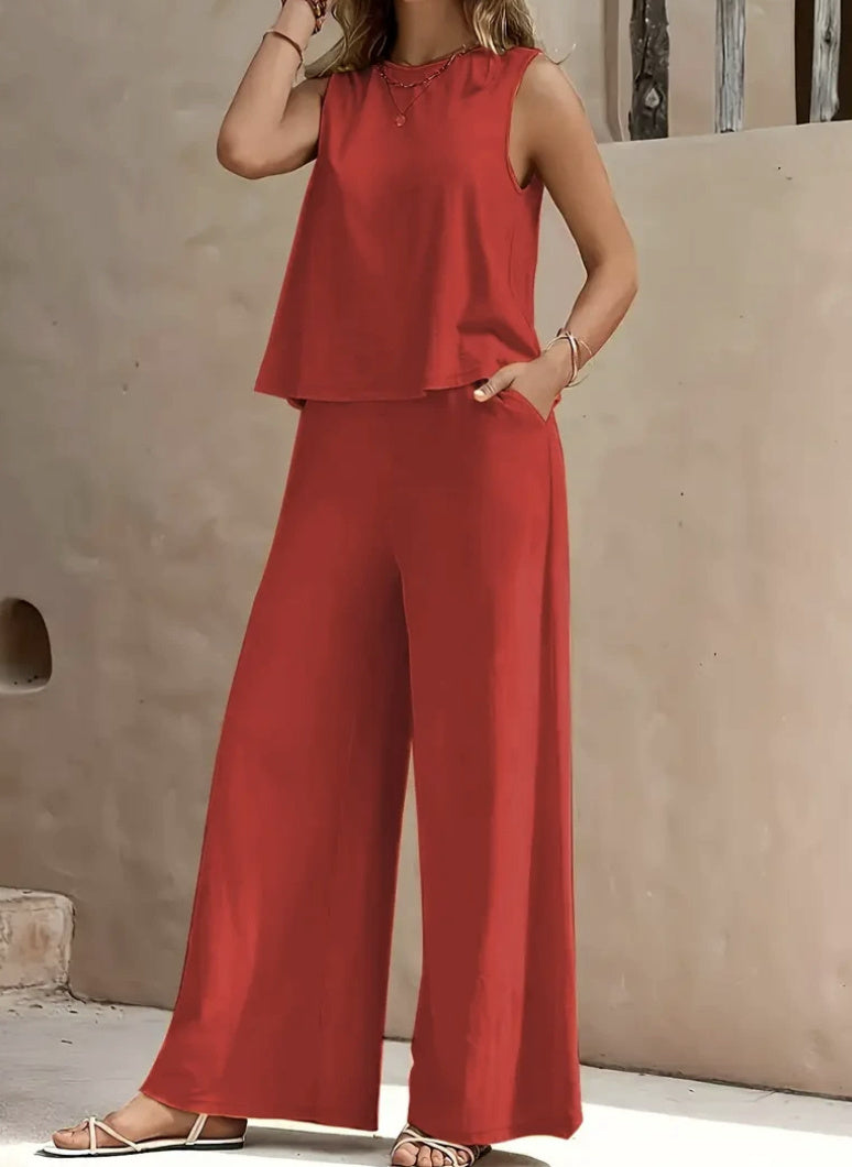 Loose Fit Trouser Set