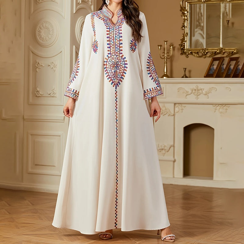 Sequin Geo Maxi