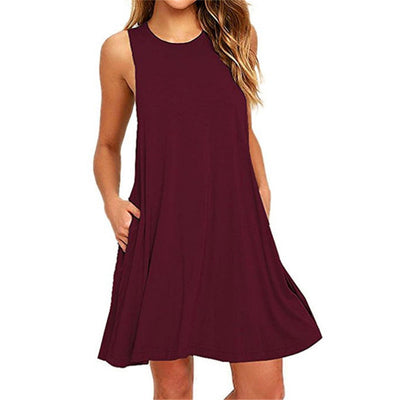 Robe gilet à poches 