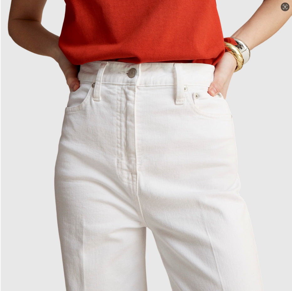 Jean coupe élastique