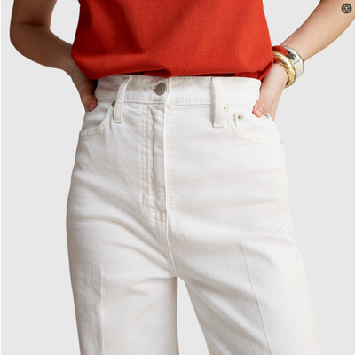 Jean coupe élastique