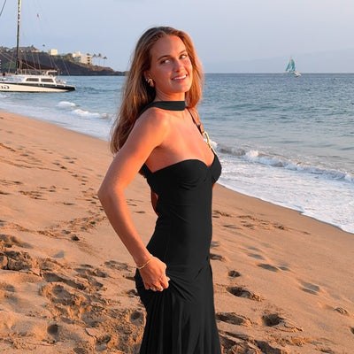 Robe tube de plage