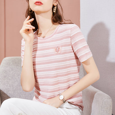 Butterfly Stripe Tee