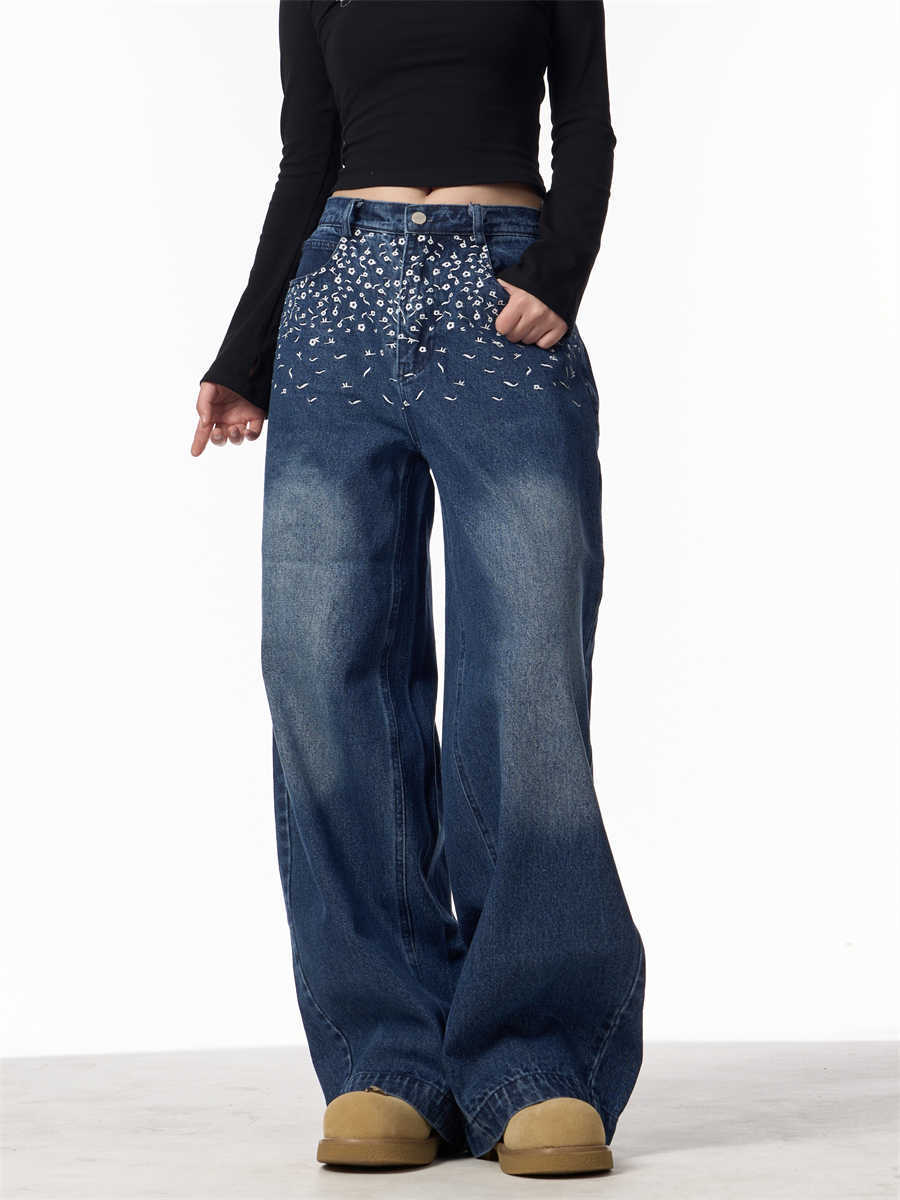 Vintage Flower Jeans