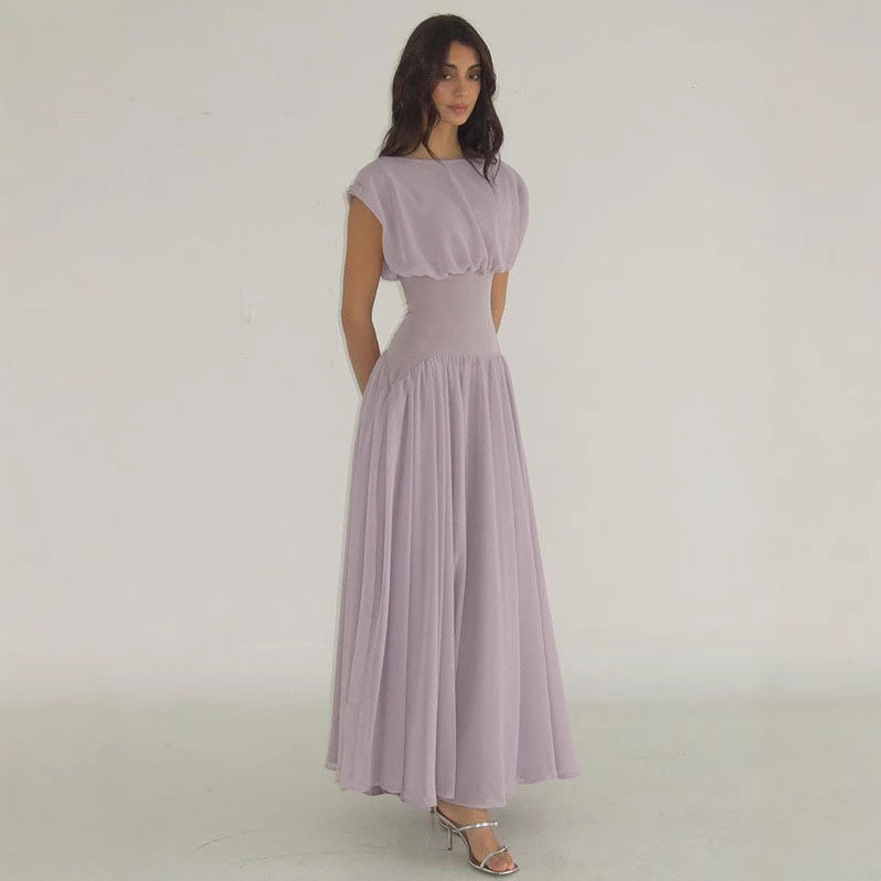 Pleated Waist Dress