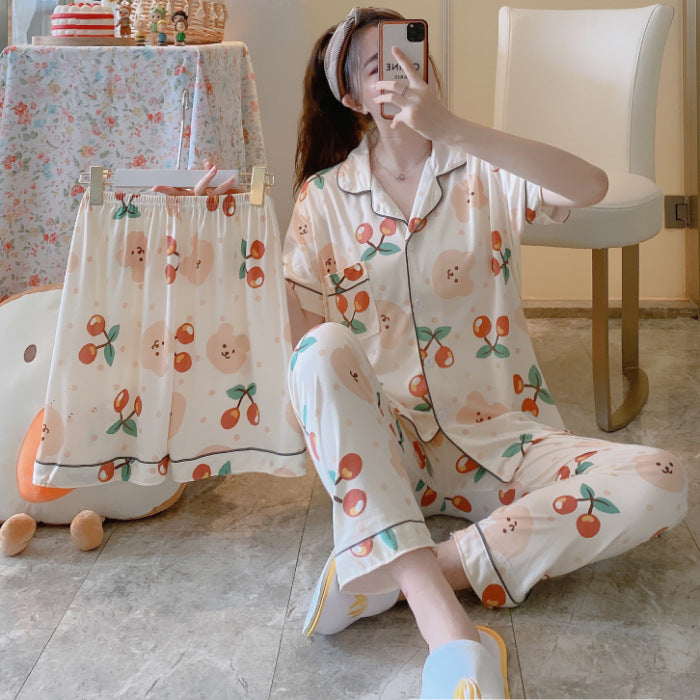 Fruit Print PJ Set