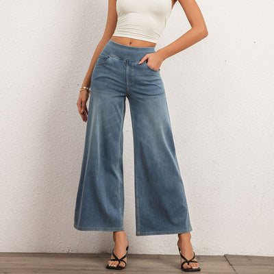 Denim à jambes larges