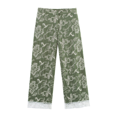 Footwork Embroidery Look