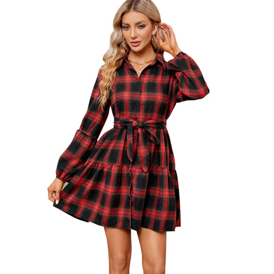 Robe de cocktail taille haute