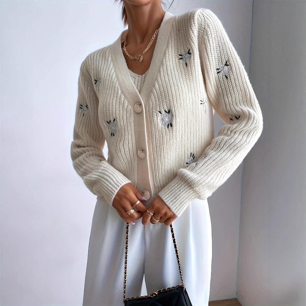 Spring Embroidered Set