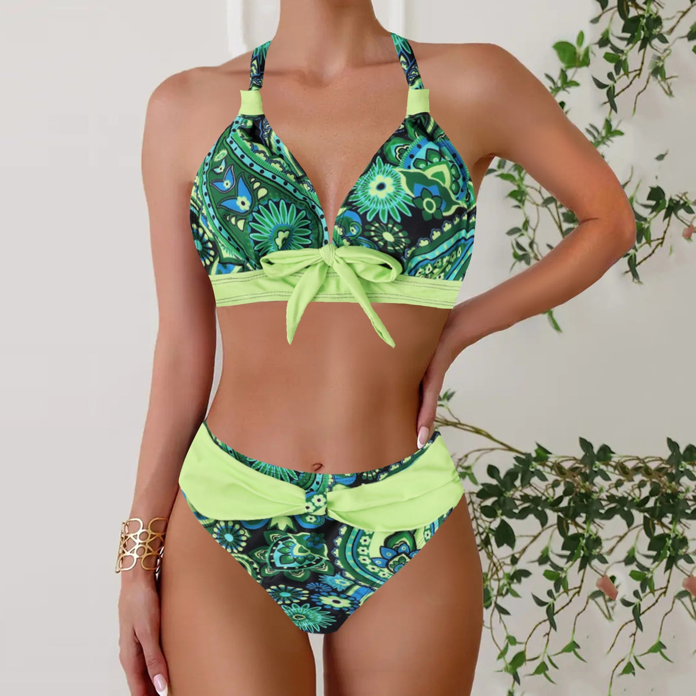 Plus Size Triangle Bikini – Women - Shé Hauté