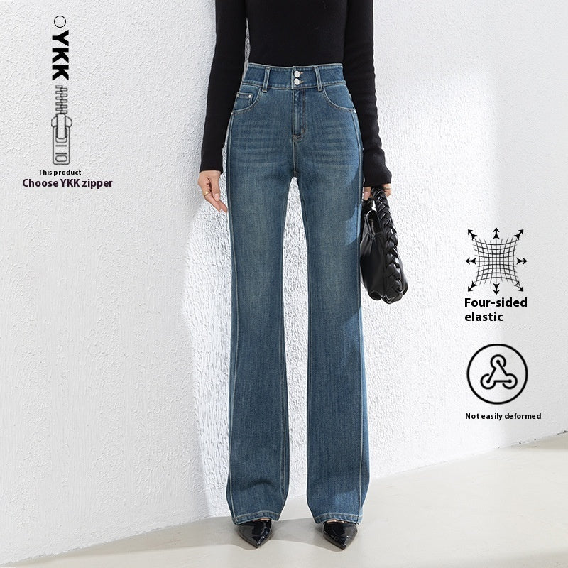 Pantalons évasés coréens