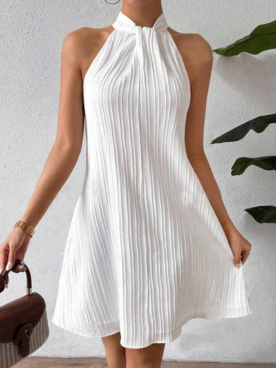 Robe drapée dos nu