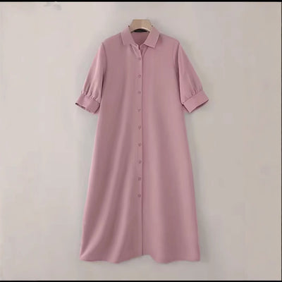 Robe chemise grande taille