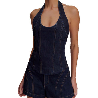 Casual Denim Suit