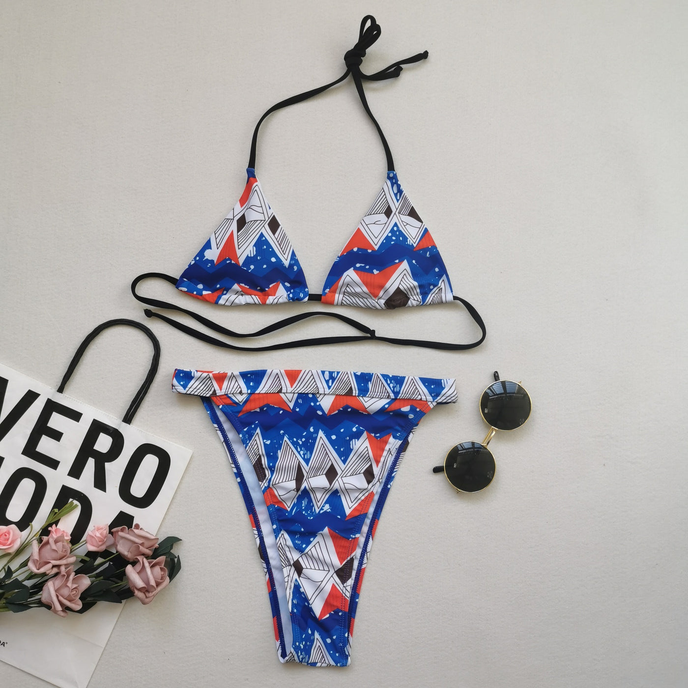Blouse split swimsuit bikini - Shé Hauté